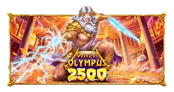Оригинальная обложка игры Gates of Olympus 2500